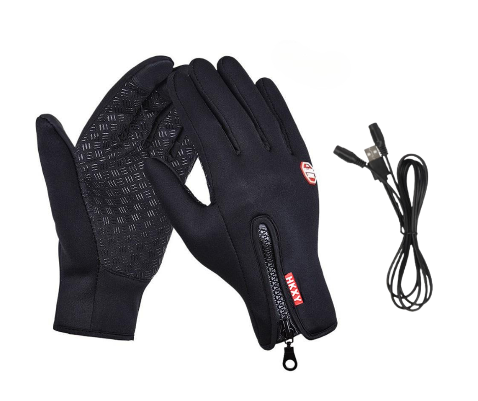 Snugva™ Outdoor Heated Gloves Windproof and Waterproof with Plus Velvet