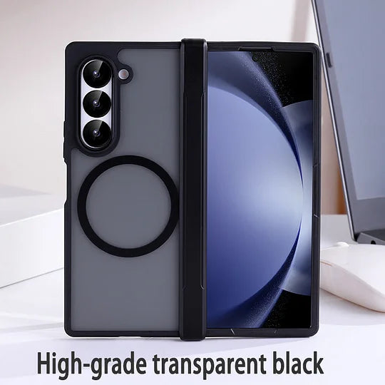 Suitable for Samsung Galaxy Z Fold 4/5/6 Folding Magnetic Three-piece TPU Soft Case