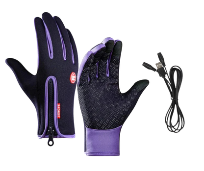 Snugva™ Outdoor Heated Gloves Windproof and Waterproof with Plus Velvet