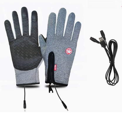 Snugva™ Outdoor Heated Gloves Windproof and Waterproof with Plus Velvet