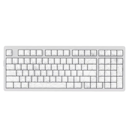 990 Spider Pattern Engraved Mechanical Game Keyboard