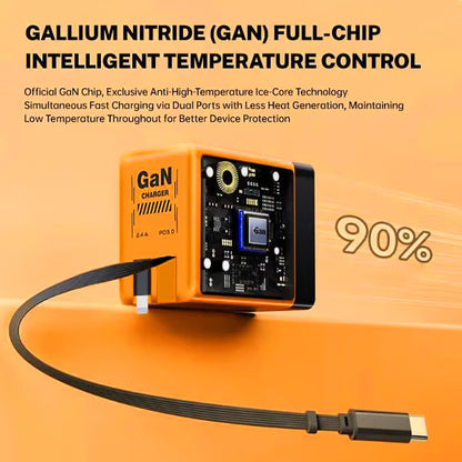 ⚡ Supercharge Your Devices – 49% OFF – ✨ 120W GaN Fast Charger – For Lightning-Fast, Safe Charging! 🚀