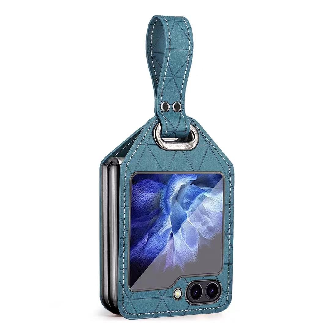 Suitable for Samsung Galaxy Z Flip Series Portable Diamond Phone Case