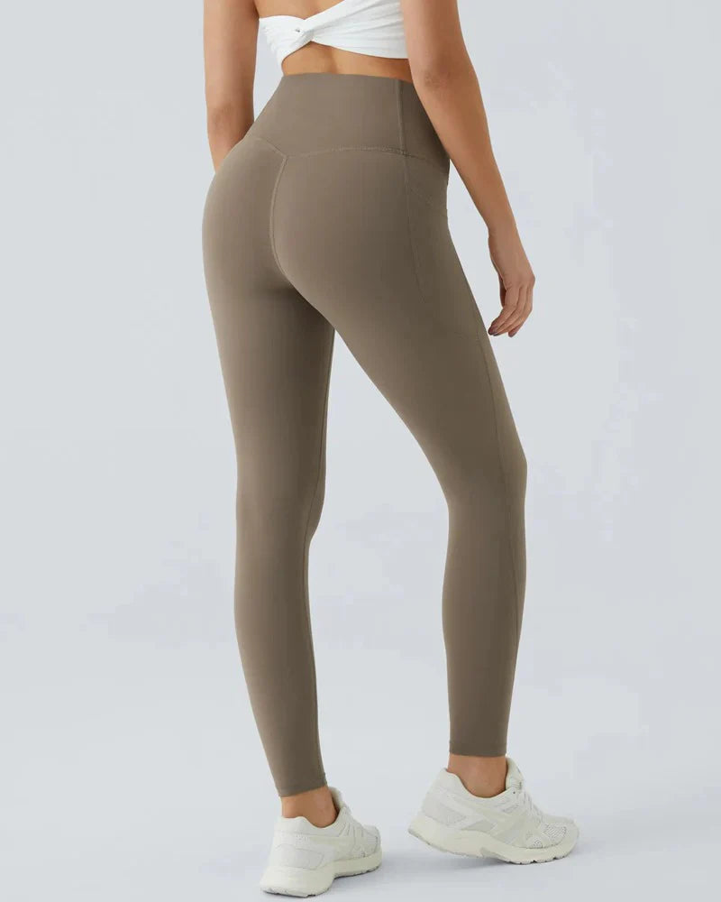 High Waisted Butt Lifting Tummy Training Leggings