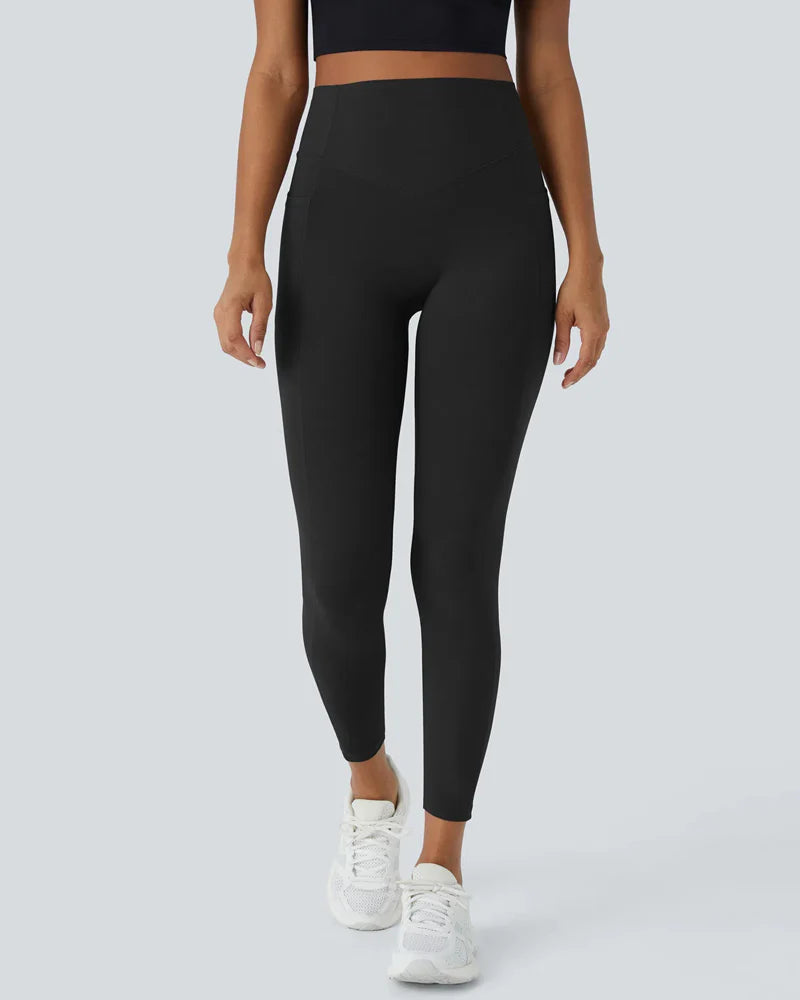 High Waisted Butt Lifting Tummy Training Leggings