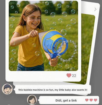 New Bubble Air Cannon Toy